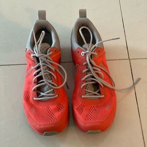 On cloud running shoes